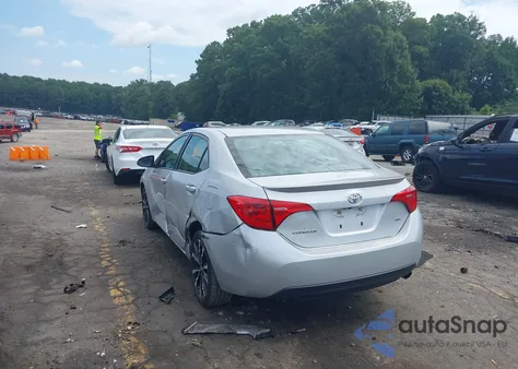 2017 Toyota Corolla Se from USA, damaged, VIN 2T1BURHEXHC811341
